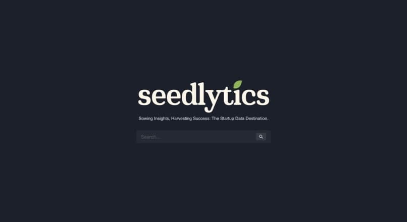 Seedlytics - Search engine for startup data with interactive analytics. Built with TypeScript, MongoDB, Flask, Python, Streamlit, ChakraUI.